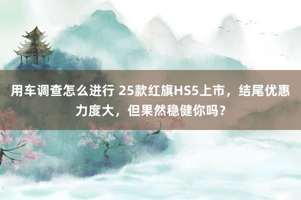 用车调查怎么进行 25款红旗HS5上市，结尾优惠力度大，但果然稳健你吗？